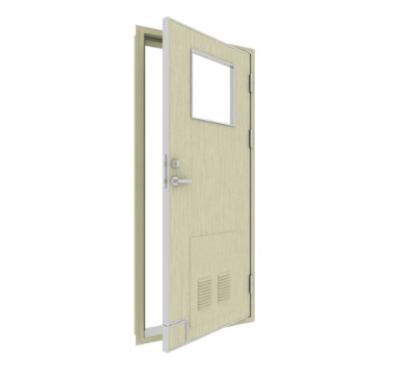 China B15 Commercial Fire Rated Steel Doors And Frame Entry for sale