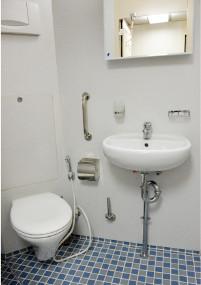 China Prefabricated Modular Toilets And Bathroom With Sanitary Wares for sale