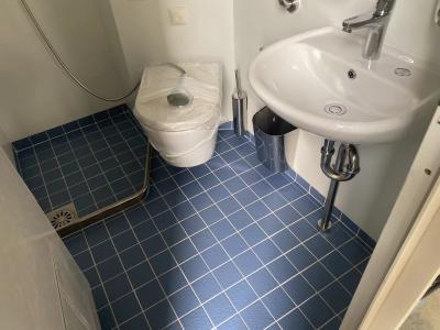 China Retretes modulares del cuarto de baño para la división casera en baldosas cerámicas en venta