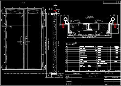 Chine Porte évaluée et vue de la porte 32x80 30x80 du feu en acier ignifuge extérieur commercial d'acier inoxydable à vendre