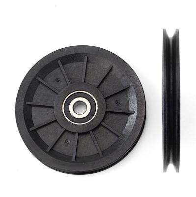 China High Speed ​​Plastic Coated 6200 POM Nylon Bearing For Wire Rope Wheels for sale