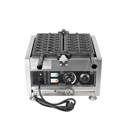 China Hotels Taiyaki Machine Fish Waffle Machine 16pcs Fish Waffle Maker Non-stick Baking Pan 220V for sale