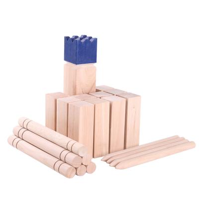 China PERFECT Kubb Premium Size Games Outdoor Sport Game Yard Game Backyard Kubb Throwing Game Set From Factory for sale