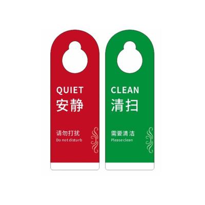 China Durable Plastic Funny And Cute Style Door Tags Hotel Conference Room Signage Door Tag Materials for sale