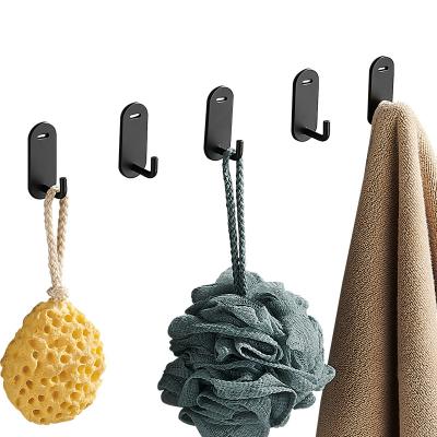 China Modern Ewin Aluminum Wall Mounted Towel Hook Bedroom Bathroom Clothes Living Room Kitchen Hardware Accessories Robe Hook zu verkaufen