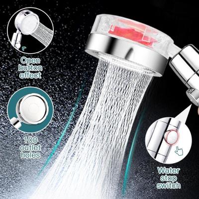 China 360 Rotated Slide Bar Water Jet High Pressure Saving Rainless Shower Pressurized Bathroom Accessories Shower Head Te koop