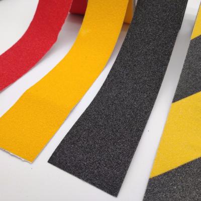 China Waterproof Wear-Resistance Non Slip Anti Skid Tape Black PVC Anti Slip Tape Safety Precaution en venta