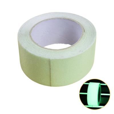 China Self Adhesive Luminescent Film Glow In The Dark Sticker Tape Anti-Slip Tape For Stairs for sale