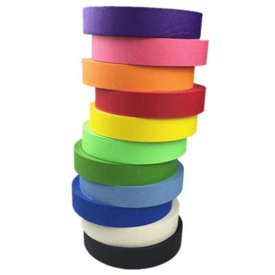 China Free Sample 1 inch x 55m Heat Resistant Customized Heat Resistant Automotive Adhesive Colored Tape for sale