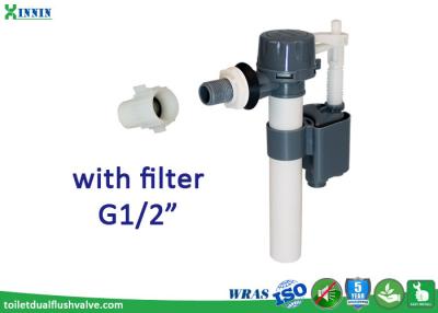 China De compacte Ontwerp Zijingang vult Klep Plastic Inham met Externe Filter G1/2“ Te koop