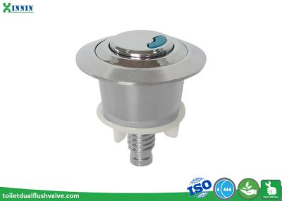 China Cable Dual Flush Valve Toilet Push Button Dia. 18Mm To 58Mm , With Dia. 58Mm Converter for sale