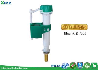 China Universal Toilet Fill Valve With Brass Shank For Bottom Entry Toilet for sale