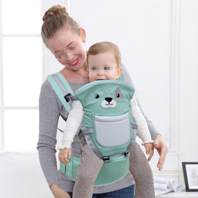 China Wholesale Ergonomic 4 in 1 Ergonomic Baby Carrier Hip Blanket Seat Infant Kangaroos Backpack for sale