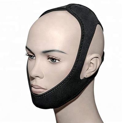 China High Quality Eco-friendly Factory Price Neoprene Anti Snoring Adjustable Chin Strap Belt Stop Snoring for sale