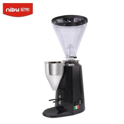 China Bean Grinder Stainless Steel Flat Burr Cafe Machine Industrial Commercial Espresso Grinder Outdoor Powerful Coffee Grinder for sale