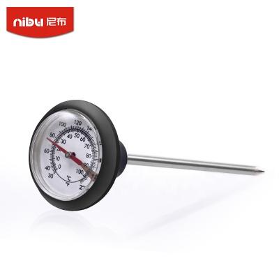 China Hot Selling Hotel NIBU Meat Milk Dial Thermometer Coffee Bimetal Water Cooking Kitchen Household Thermometer for sale