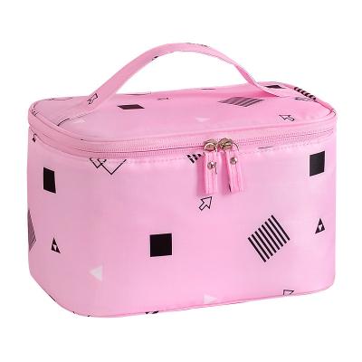 China Expandable Promotion Single Toiletry Bag Travel Size Toiletry Wash Bag Women Toiletry Bag Foldable Moving Hanging Custom Cosmetic for sale