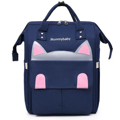 China Anti-theft Diaper Backpack Travel Mum Bags Bed Hutch Folding Baby Maternity Bags for sale