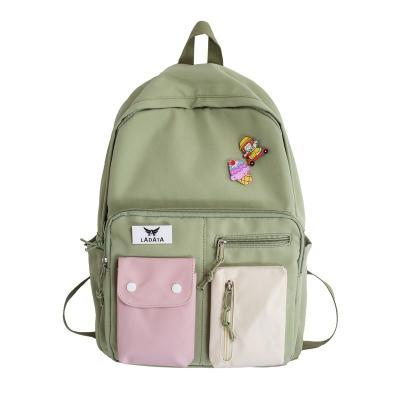 China Custom New Style Kawaii Kids Campus Clear School Anti-theft Backpack Waterproof School Bags for Girls and Boys for sale