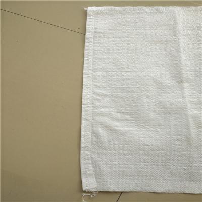 China Recyclable woven poly bag for flour packing 50kg for sale