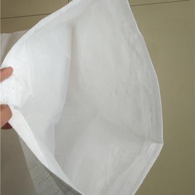 China Moisture Proof White PP Woven Sugar Bag 50kg Packaging Bag for sale