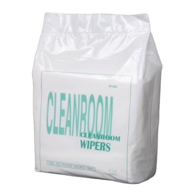 China General Cleaning 56gsm Fold 0604 Spunlace Nonwoven Fabric Cleanroom Lint Free Cleaning Wiper for sale