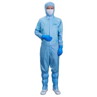 China Anti-static safety clothes ESD coverall cleanroom clothes clothes anti-static ESD clothes supplier 2020 from China for sale