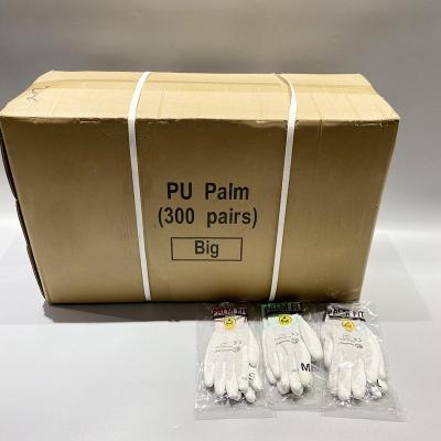 China Antistatic Antistatic Gloves Top Fit PU Coated Cleanroom PU Gloves Anti Static Work for sale