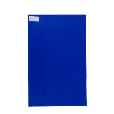 China Dust Clean 26 x 45 Cleanroom Mat Pad 30 Sheet Disposable Adhesive Sticky Blue For Hospital Forklift Floor Use for sale