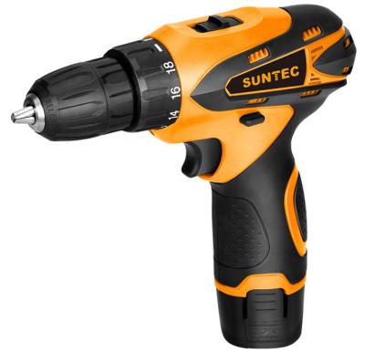 China Suntec Machine Tools Wholesale OEM Support 12V Cordless Electric Hammer Drill 3/8