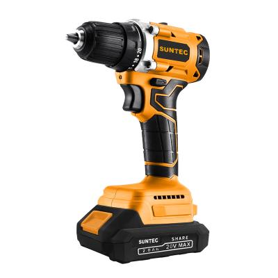 China Suntec STCD-2003BL High Quality Cordless Drill 20V Compact Light Power Drill for sale