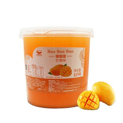 China 2022 hot sale best quality OEM/ODM/OBM/Training Taiwan bubble tea pop it boba mango boba 3kg halal meat for sale