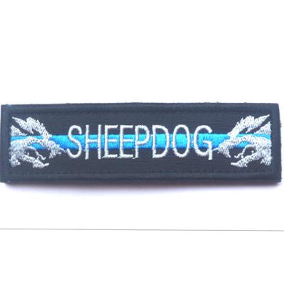 China 3D Fashion Logo Free Sample New Design Sew On Custom Letter Embroidered Patch Badges Goods Embroidery Patch for sale