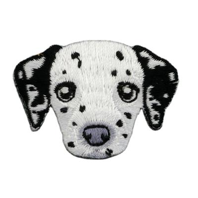 China Garment\Jeans\DIY\Bags\Overcoats Makers Spot Lovely Dog Series Iron-on Embroidery Patches For Clothing Luggage Decorative Applique Patches Badge for sale