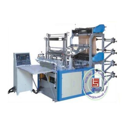 China Automatic Grocery Patch Handle Paper Bag Making Machine for sale