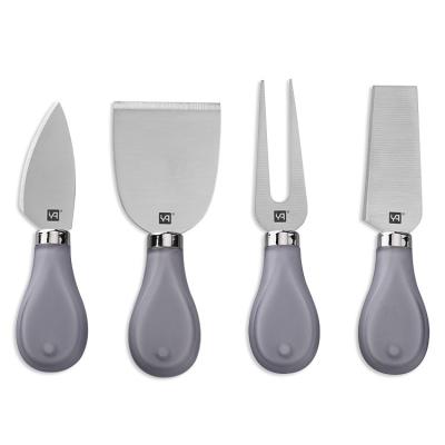 China Factory Viable New Product High Quality 2022 Stainless Steel Cheese Tool 4 Piece Cheese Knife Set for sale