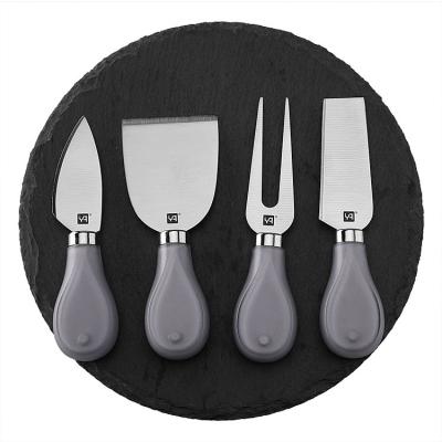 China Workable Factory Outlet New Stainless Steel Cheese Tool Knife Fork Shovel Cheese Knife Set for sale