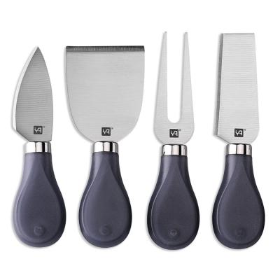 China Sustainable Amazon Best Sellers Kitchen Item Cheese Tool Stainless Steel Cheese Knife Set of 4 for sale