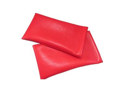 China Multifunction Glasses Pouch Case Red PU Soft Sunglasses Eyeglass Pouch Case for sale