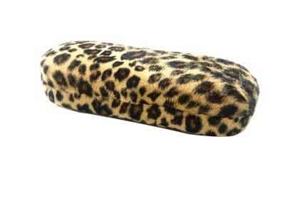 China Hard Eyewear Case, Glasses Holder For Women, Girls, Teens- Faux Animal Fur, Jaguar for sale