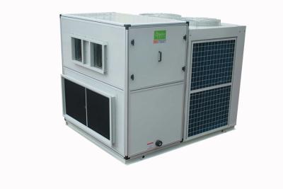 China Ventile el acondicionador de aire central refrescado de la unidad del tejado de los cambiadores de calor con la capacidad de enfriamiento 52KW en venta