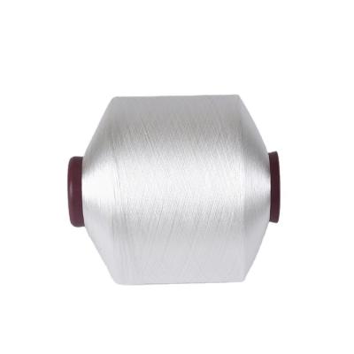 China Sustainable Recycled Polyester Yarn GRS Certification Filament 100% ECO 75D White Denier FDY for sale