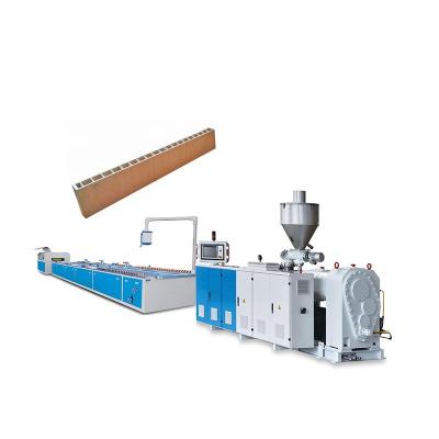 China Profile WPC Door Panel Production Line Extrusion Machine In High Productive for sale