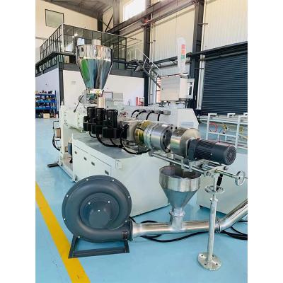 China Factory Direct Sales Pelletizing 80/156 Fan Cooling Pellet Making PVC Plastic Pelletizing Machine for sale