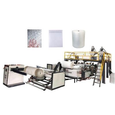 China Plastic Product Bubble Wrap Film Extrusion Line For Transport Package Avoid Impact for sale