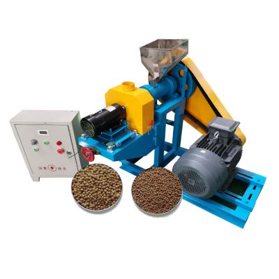 China Make Electric And Diesel Floating Animal Feed Fish Feed Pellet Making Machine In Good Price for sale