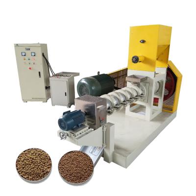 China Make Animal Feed High Efficiency Fish Feed Pellet Making Machine Floating For Sale for sale