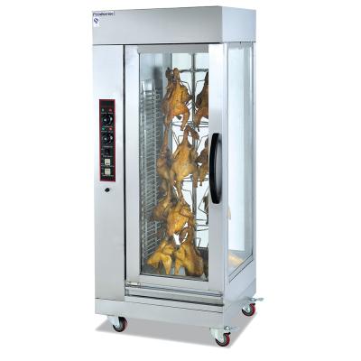 China 100% Outdoor High Quality Commercial Professional Vertical Rotisserie Electric Chicken Shawarma Machine for sale