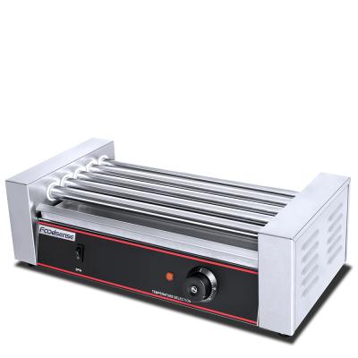 China 2021Hot Sales Luxury Commercial Electric Hot Dog 5 Roller Grill Machine For Sale for sale