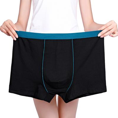 China New Arrival Mens Cotton Breathable Boxers XL-9XL Plus Size Fatty Shorts Men Breathable Underwear for sale